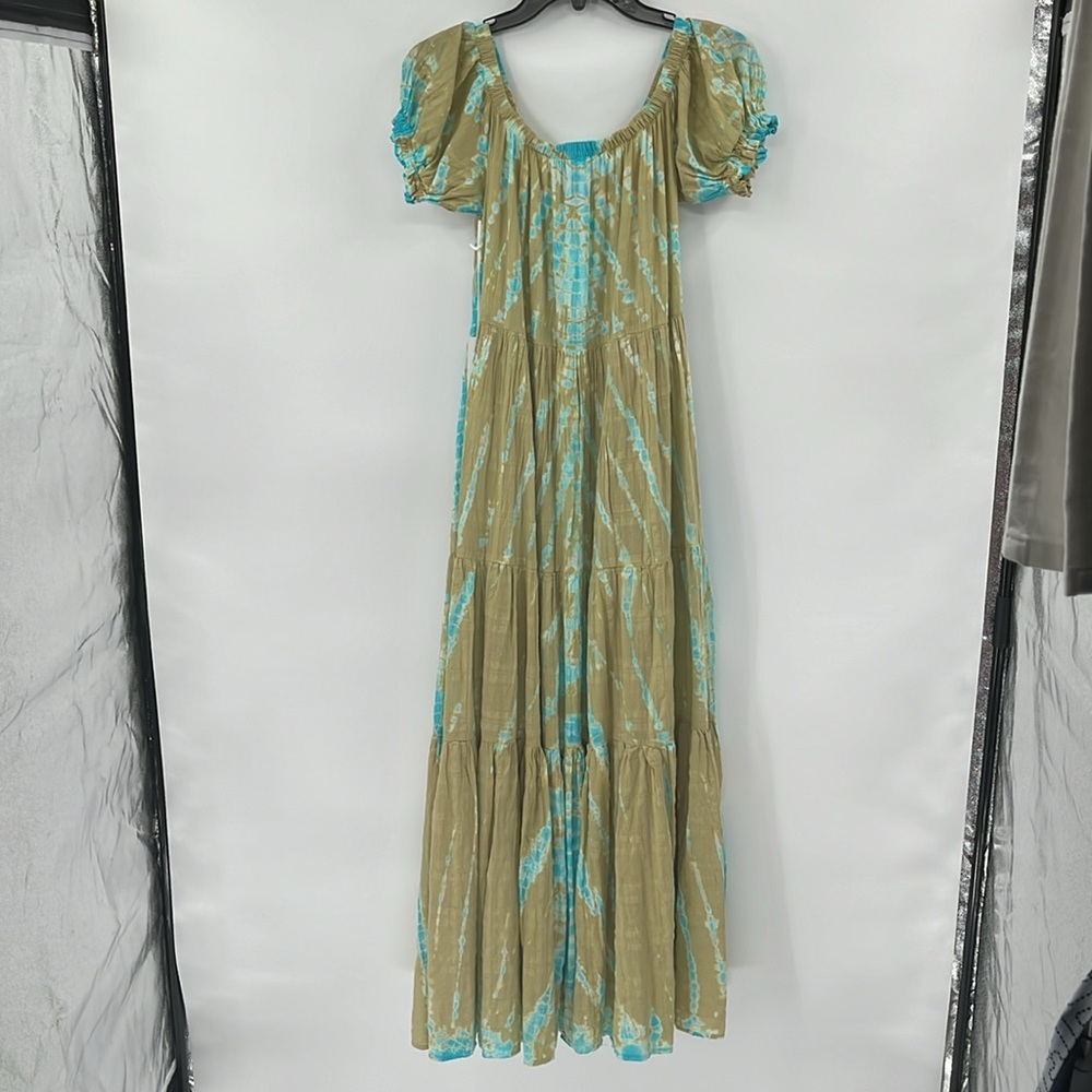 💚YFB Young Fabulous & Broke NWT tie die tiered maxi dress💚 - Picture 3 of 12